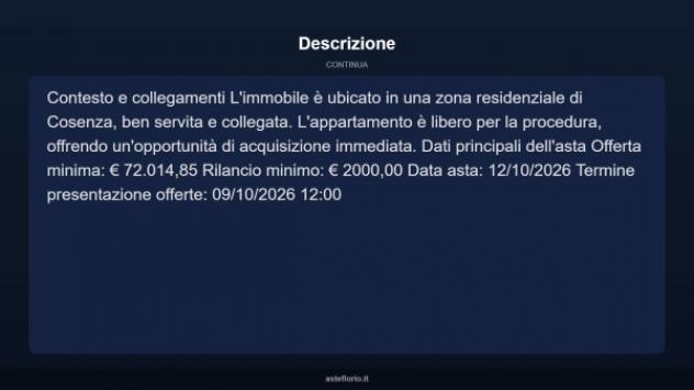 Immobile in asta di 122 m² in vendita a Cosenza - Foto 18