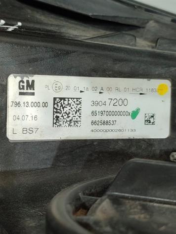 FARO ANTERIORE SINISTRO OPEL Astra Berlina (K) 39047200 B10XFL (15) - Foto 4