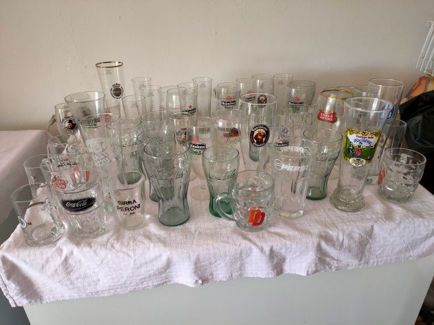 Bicchieri di vari tipi,sia da birra ,coca cola e altro - Foto 4