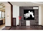 Quadro Diabolik Eva Kant dipinto a mano