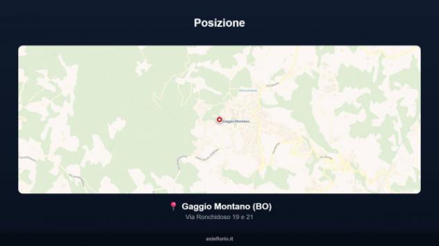 Immobile in asta di 197 m² con più di 5 locali e box auto in vendita a Gaggio Montano - Foto 2