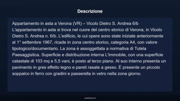 Immobile in asta di 103 m² in vendita a Verona - Foto 4