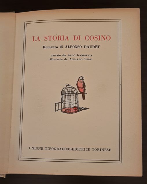 LA STORIA DI COSINO, ALFONSO DAUDET, LA SCALA D'ORO, UTET 1959. - Foto 3