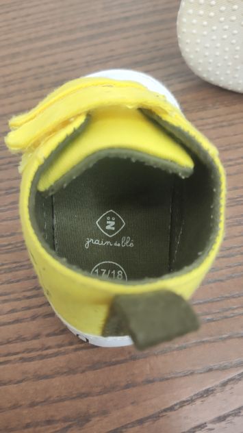 Grain De Blè scarpa estiva gialla 17/18 a strappo - Foto 2