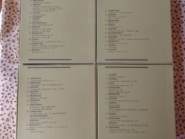 I Tesori della Musica Classica 100 vinili LP serie - Foto 2