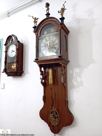 176300 Antico orologio a pendolo olandese H=140 cm. - Foto 5