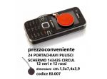 24 Portachiavi Pulisci Schermo 143435 Circular Colore 12:Nero E 12 ROSSO