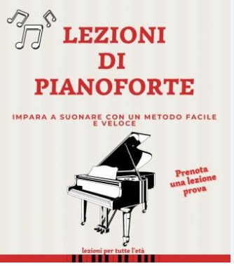 LEZIONI PIANO TEORIA E SOLFEGGIO