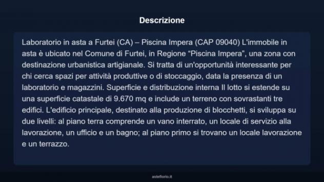 Immobile in asta di 9670 m² in vendita a Furtei - Foto 9