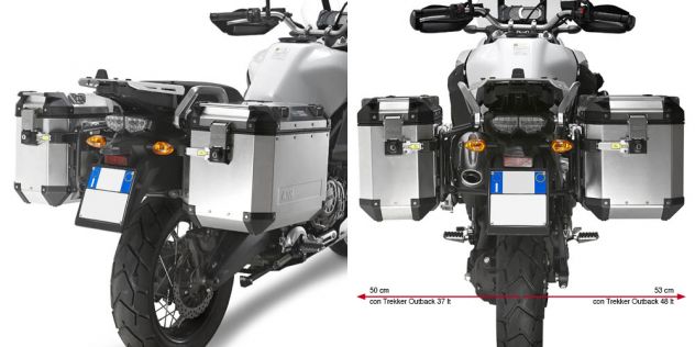 Yamaha Xt 1200 Z bauletti Givi protezioni Rd moto cupolino Mra Super tenere - Foto 4