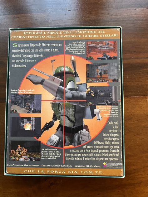 Star Wars Dark Forces Lucasarts Pc Big Box Italiano Completo - Foto 2
