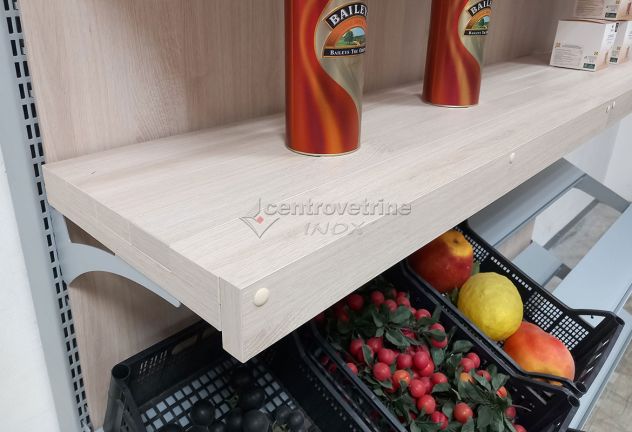 SCAFFALE IN LEGNO PER FRUTTA E VERDURA DA 203 LINEA DINAMIKA - Foto 5