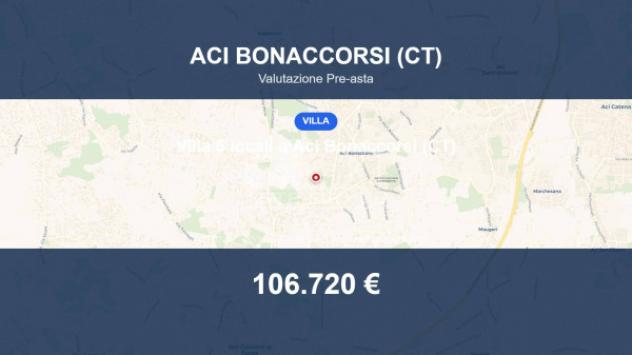 Immobile in asta di 170 m², box auto in vendita a Aci Bonaccorsi