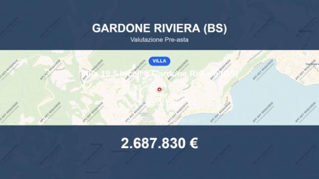Immobile in asta di 285 m² con più di 5 locali e box auto in vendita a Gardone Riviera