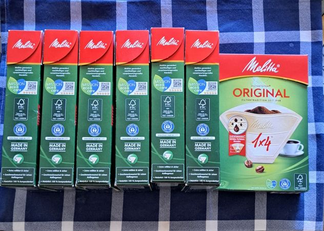 MELITTA Filtro per caffè 1x4 Original - 80 filtri