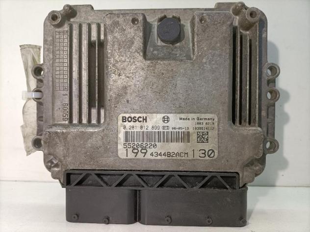 CENTRALINA MOTORE FIAT Grande Punto 1° Serie 0281012899/55206220 199A5000 diesel 1910 (0508)