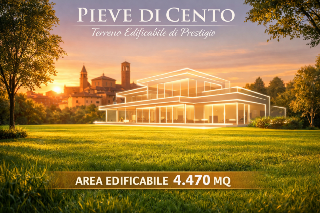 Terreno edificabile in vendita a Pieve di Cento