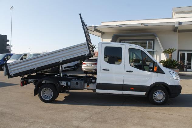 Ford Transit 350 2.0TDCi 170CV DOPPIA CABINA CASSONE RIBALTABILE MOTORE NUOVO - Foto 6