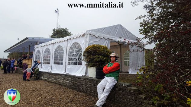 TENDONI PER EVENTI 3,0 X 8,0 X 2,2 MT. DIAMANTE LA DUE20 - Foto 3