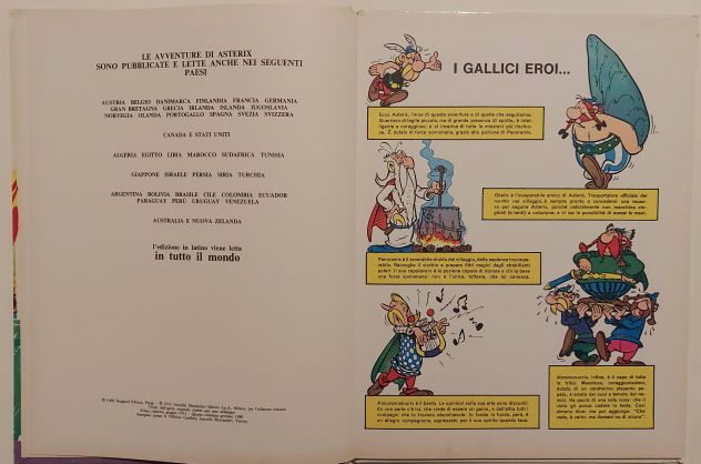 Asterix alle Olimpiadi di Goscinny e Uderzo 1°Ed.Arnoldo Mondadori, giugno 1972 - Foto 3