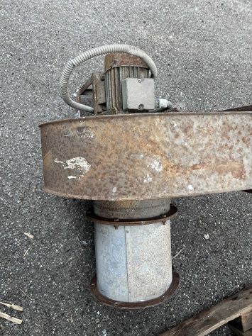 Girante e motore da 0,75 Hp per impianto aspirazione - Foto 5