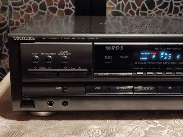 Technics SA-EX300 SintoAmplificatore Dolby Digital Surround Pro-Logic 5.1 - Foto 4