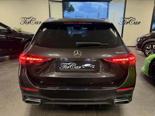 MERCEDES CLASSE C220 S.W. PREMIUM AMG 2.0 MHEV 200CV PELLE NAVI CAM ANNO 2022 - Foto 4