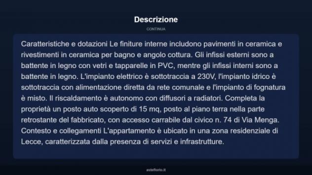Immobile in asta di 73 m² in vendita a Lecce - Foto 15