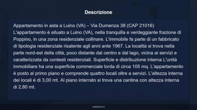 Immobile in asta di 105 m² in vendita a Luino - Foto 12