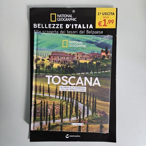 Toscana, Bellezze d'Italia - National Geographic - Centauria - 2026 - TRACCIATA! - Foto 6