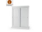Mobili Classici Rustici Belluno Armadio in Legno 2 Ante Scorrevoli Nuovo cod 664