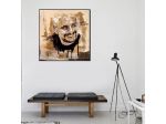Quadro Pino Daniele dipinto a mano Pop Art