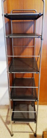 scaffalatura metallica 5 ripiani mis 37x64x170 smontabile - Foto 3