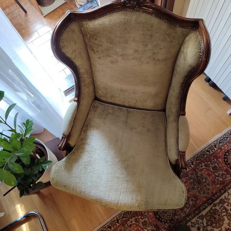 POLTRONE "BERGERE" STILE CLASSICO ANTICO - Foto 6