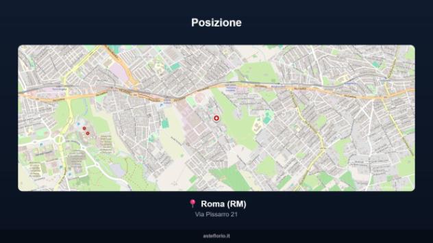 Immobile in asta di 92 m², box auto in vendita a Roma - Foto 3