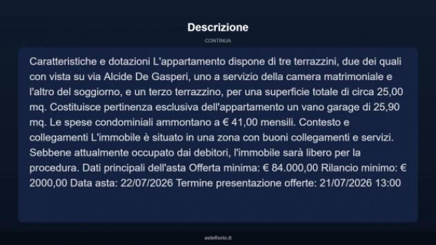 Immobile in asta di 111 m², box auto in vendita a Vittoria - Foto 4