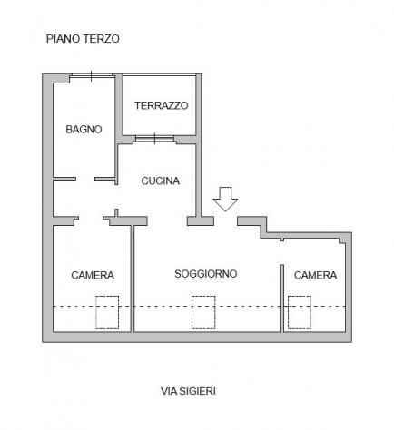 TRILOCALE CON TERRAZZO - Foto 20