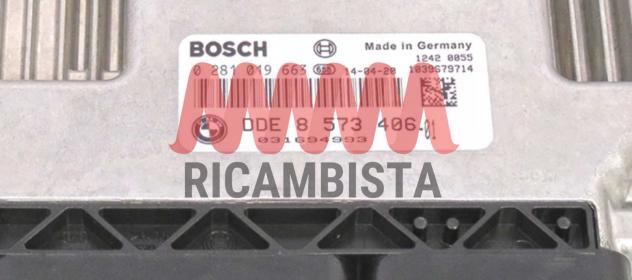 0281019663 BMW 2.0 centralina motore Bosch - Foto 2