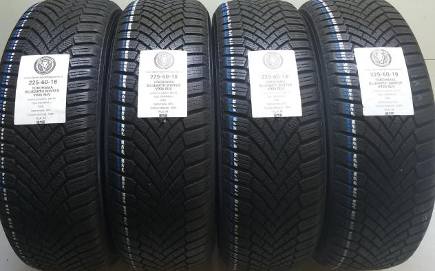 4 GOMME 225 60 18 YOKOHAMA A68418