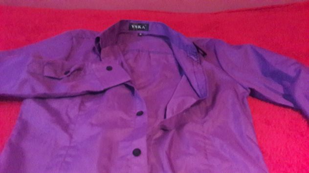 Camicia viola acceso Tg (M) - NUOVA - Foto 2