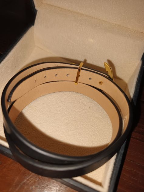 Bracciale in pelle nera Paul Hewitt - Foto 2