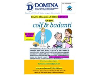 CORSO GRATUITO PER COLF E BADANTI
