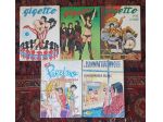 Lotto 5 fumetti serie Gigetto Pierino Il Montatore anni '70
