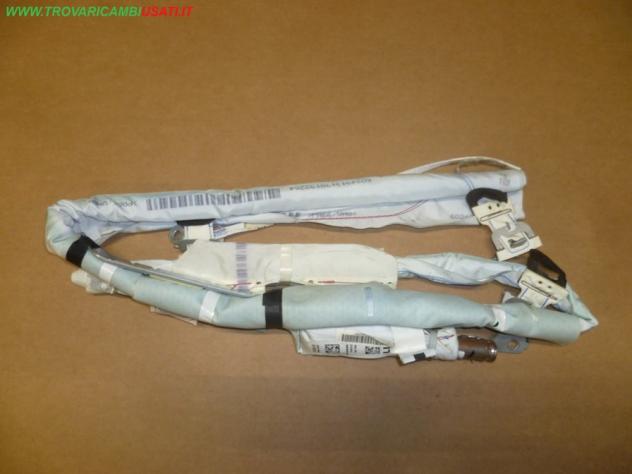 DISPOSITIVO AIRBAG A TENDINA S. SPINA NERA AY4E151305656 NISSAN QASHQAI (J11E)  Carrozzeria  Sicurezza  Airbag  Air-bag a tendina sx. NISSAN - QASHQAI