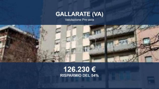 Immobile in asta di 157 m² con più di 5 locali e box auto in vendita a Gallarate