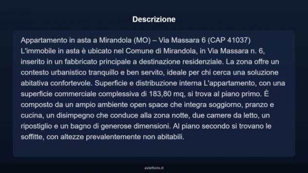 Immobile in asta di 183 m² in vendita a Mirandola - Foto 17