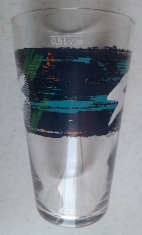 Bicchiere da birra del marchio Slalom Realizzato con vetro resistente. - Foto 10