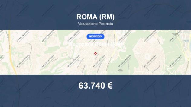 Immobile in asta di 55 m² in vendita a Roma