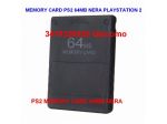MEMORY CARD PS2 64MB NERA PLAYSTATION 2