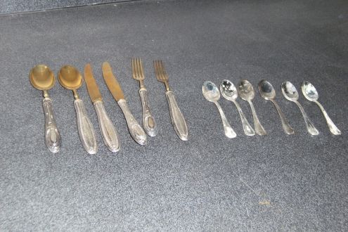Servizio di posate in Silver Plate